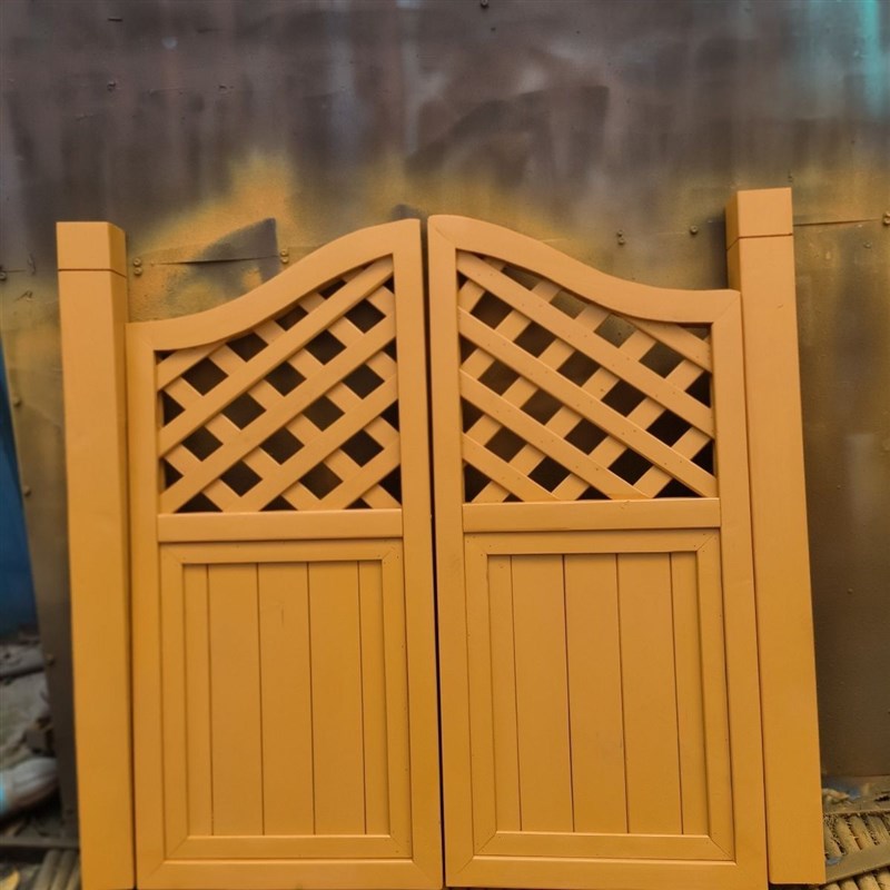 防腐木门庭院木栅栏门花园门小门篱笆门半腰门户外围栏室内院子门