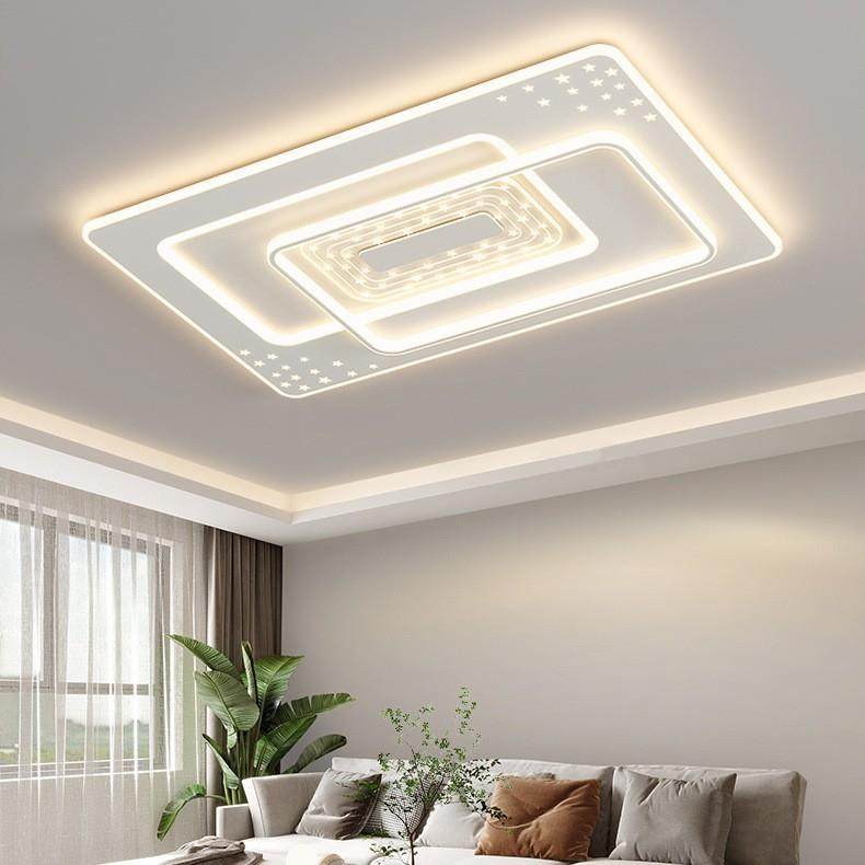 客厅灯现代简约大气2023新款家用LED星空浪漫温馨卧书房吸顶灯具