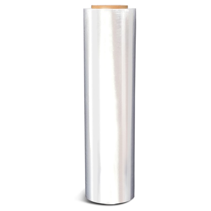 小卷缠绕膜50cm打包膜宽25cm35cFm45cm塑料膜轮胎打包工业包装膜