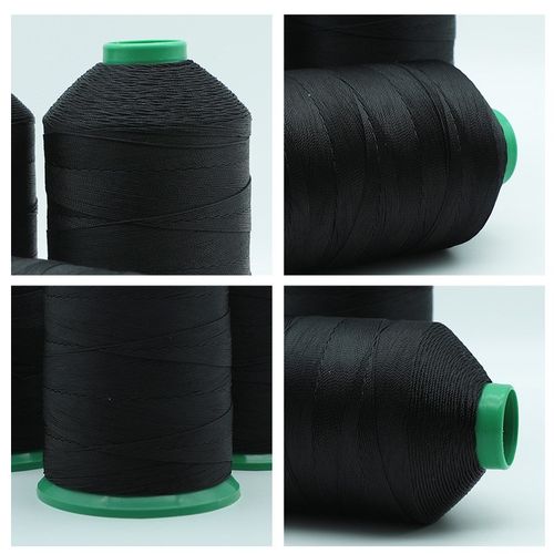 纺织辅料9股涤纶黑n色邦迪线箱包帐篷牛津布专用缝纫线针车线