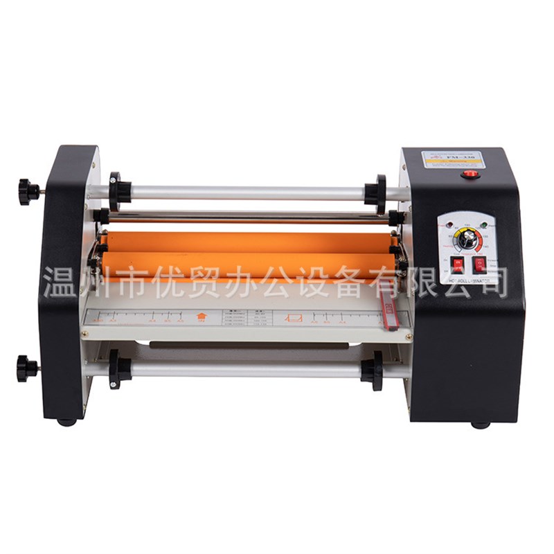 单双面覆膜贴膜机小n型A3A4覆膜机 FM330覆膜贴膜机工厂供应