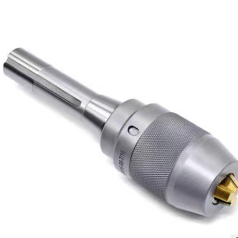 一体式自紧钻夹头R8APU13 APU16 英制P公制 常规款 白壳金爪