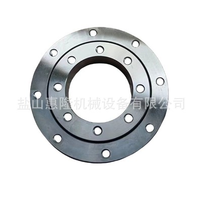 010无齿回转支承小型旋转压力轴承底座回Q转支撑转向转盘总成