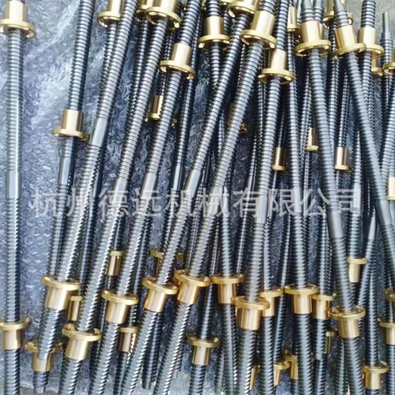 梯形丝杆螺母套装 多头 微小型左右旋丝杆 正反Y牙T型丝杆