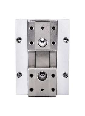 手指滑台导轨气动气缸薄型平行气爪MuHF2-8/12/16/20D/D1/D1R/D2R