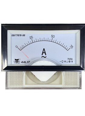 44l17-a交流电流表毫安表10MA/20A/30HA/50/400/5A指针带黑框仪表