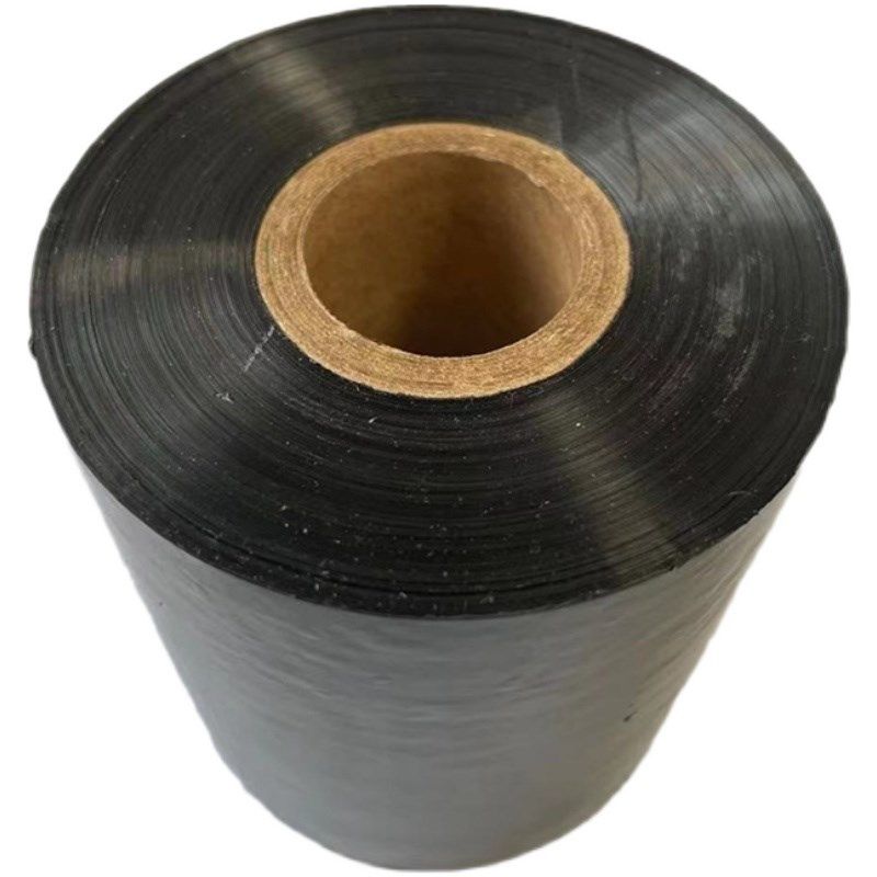 黑色小卷PE缠绕膜5cm工业包装膜 C10cm外卖保鲜膜打包盒拉伸打包