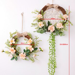 墙壁吊挂装饰品挂件客厅卧室屏风背景墙面挂饰阳S台入户门上花链