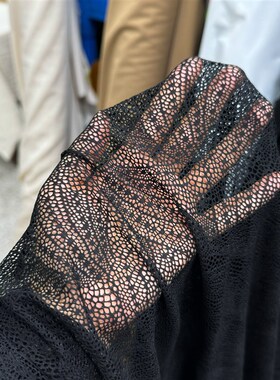 迷dii首发价。3米。黑色精美超软垂坠弹力蕾丝背景布。可贴身打底