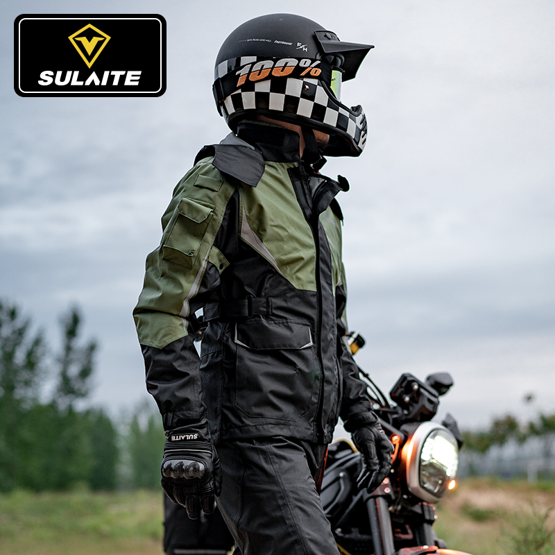摩托车雨衣雨裤套装男女防暴雨骑行服机车骑士摩旅进藏防雨冲锋衣