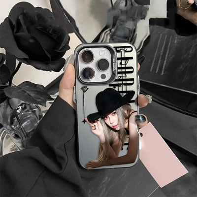 iPhone15适用14Pm帽子邓紫棋17ProMax周边红米TURBO5彩银苹果16Plus高级感OPPOFindx9手机壳硬13ins风VIVOs60