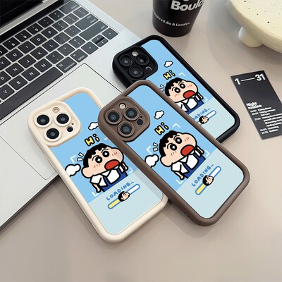 手机壳软iPhone17张嘴小新适用13ProMax卡通Nova14活力版16PLUS红米k80Ultra苹果12可爱OPPOFINDX9糖果IQOO15