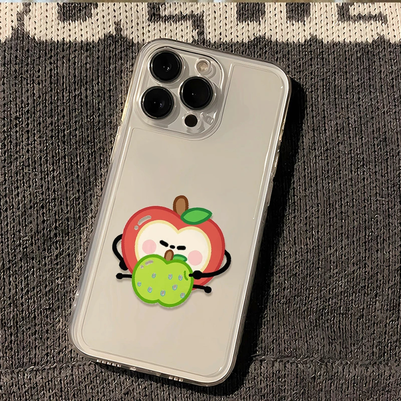 VIVOX200S透明软Nova13可爱手机壳iPhone15ProMax夏以昼表情OPPORENO14华为P80创意苹果16适用12小米CIVI5PRO