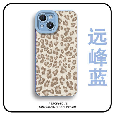 iPhone16手机壳软17ProMax满屏豹纹华为Pura90瞳眼苹果15适用OPPOReno14ins风13新款荣耀MAGIC8创意VIVOx300s