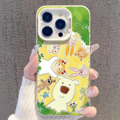 荣耀畅玩70PLUS手机壳硬苹果13少女心iPhone17air创意OPPOReno15卡通TURBO5彩银14适用16ProMax春游coco女孩