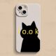 手机壳16PLUS小米CIVI4PRO苹果14软iPhone15适用LOOK黑猫12ProMax红米k80Ultra卡通iQOO13创意VIVOS30PROMINI