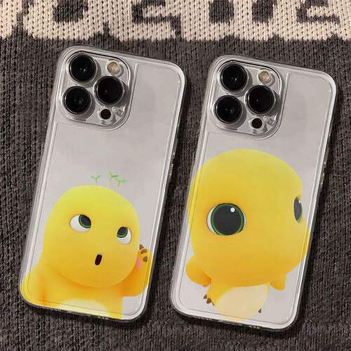 OPPOFINDX9可爱iPhone13pm适用苹果14创意华为NOVA15透明小米17ProMax软卡通红米TURBO5手机壳16PLUS呆萌奶龙