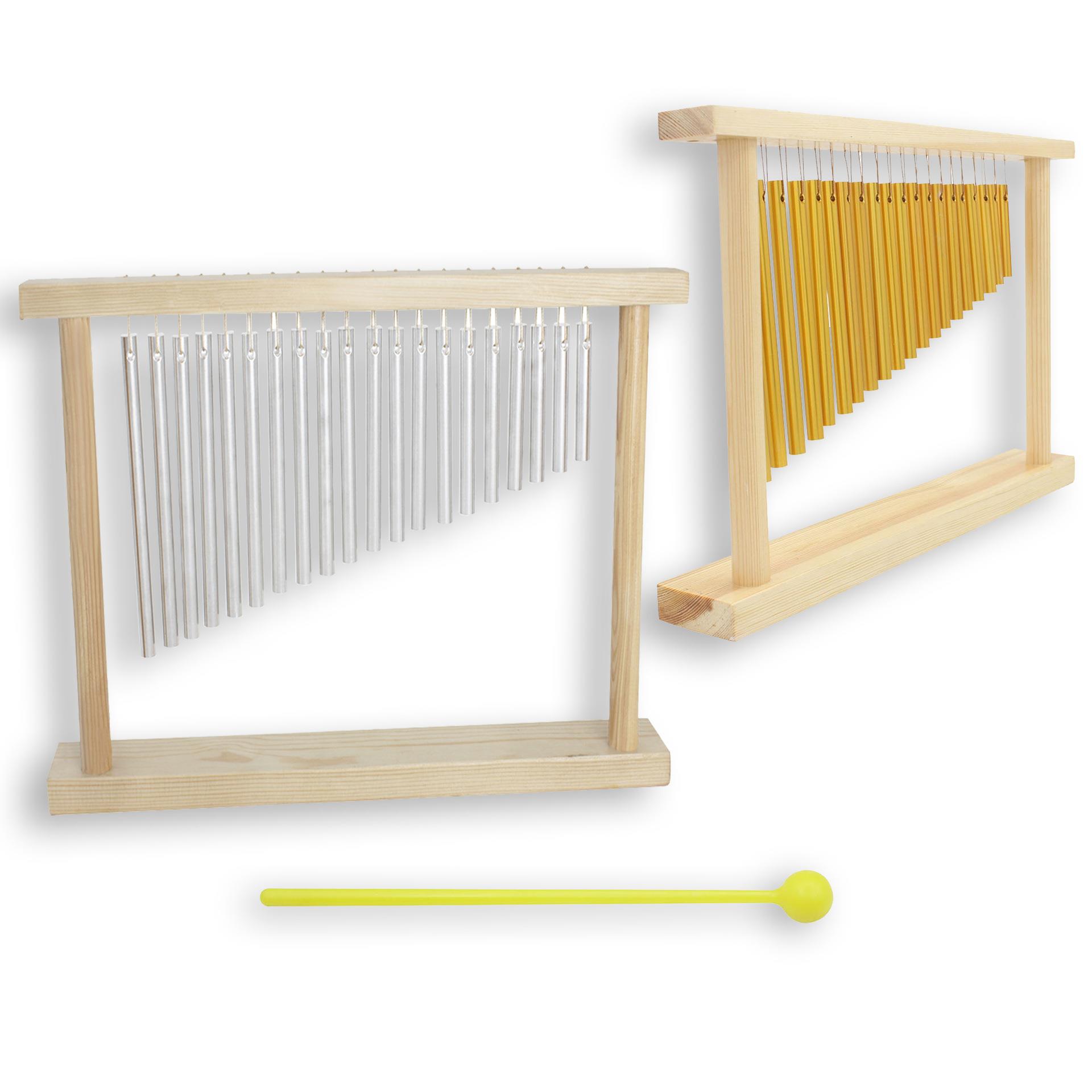 音乐风铃乐器音束20音风铃儿童演奏表演音束敲击风铃打击乐器