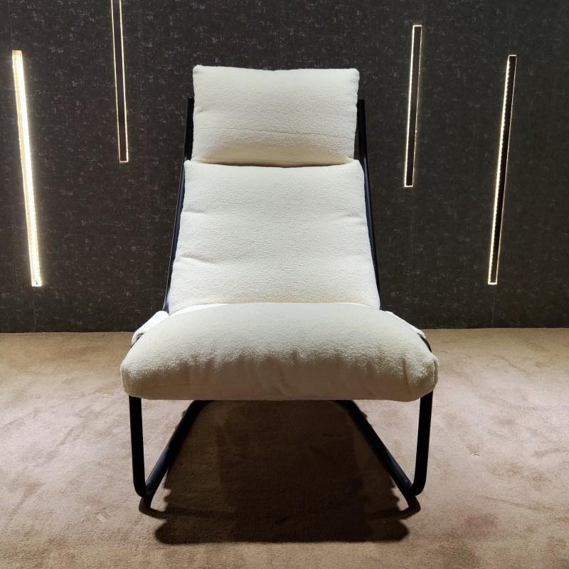 布艺单人沙发椅家用商务客厅书房民宿酒店会所休闲椅