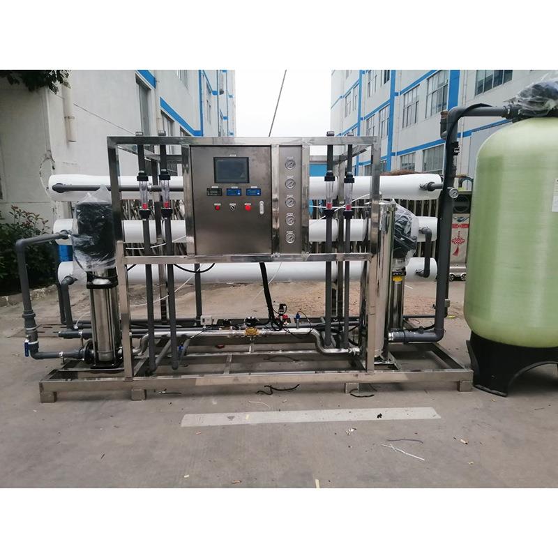 2吨带原水泵沙碳自动过滤垡头水处理设备反渗透水处理净水设备