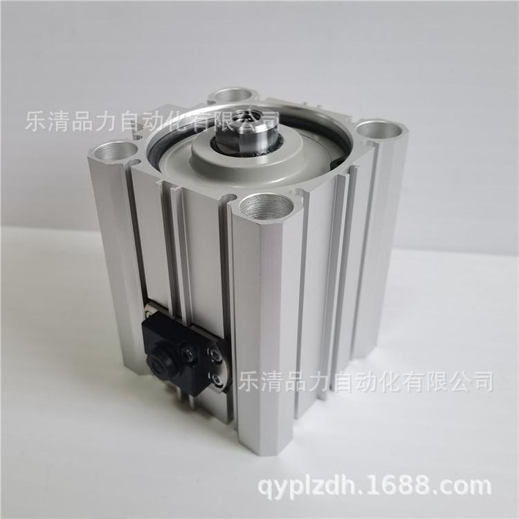 带端锁气缸CBQ2A40/CDBQ2A40-10-15-20-25-30DC/DCM-HN-HL-RN-RL