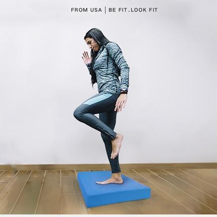 核心训练平衡垫体感平衡软榻垫高回弹稳定性垫脚膝盖垫子运动加厚