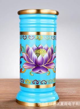 纯铜香筒放香桶家用供佛观音檀香线香装香筒佛堂立式香桶佛具用品