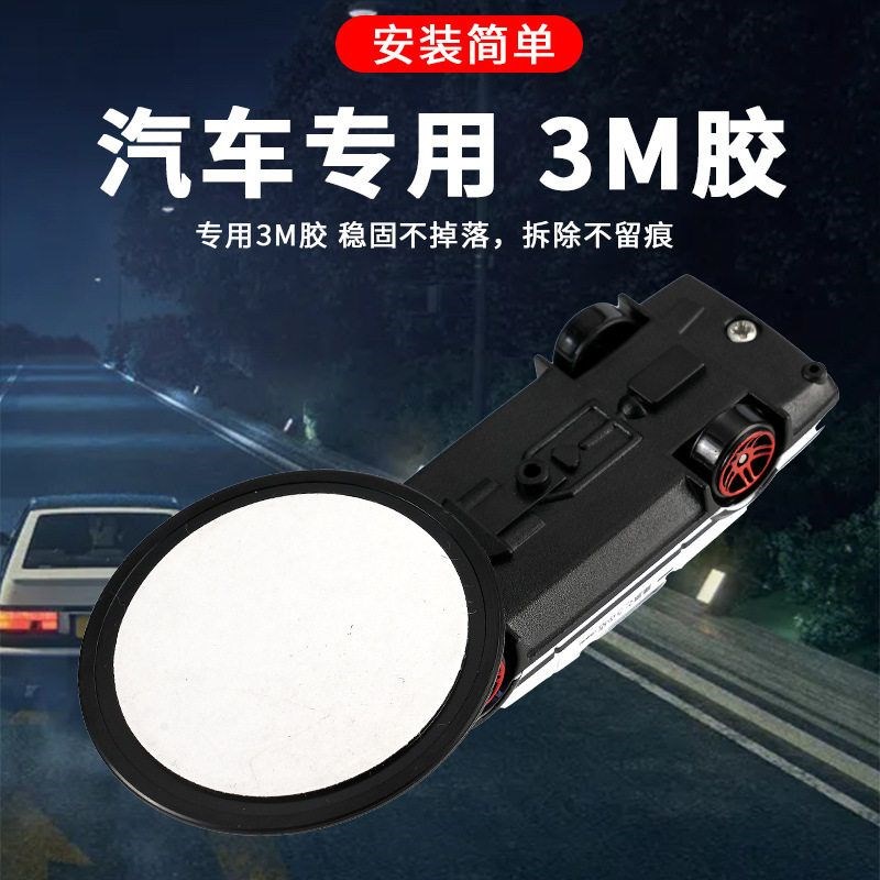 创意车载高档中控台摆件随车漂移头文字DAE86金属潮酷炫氛围好物