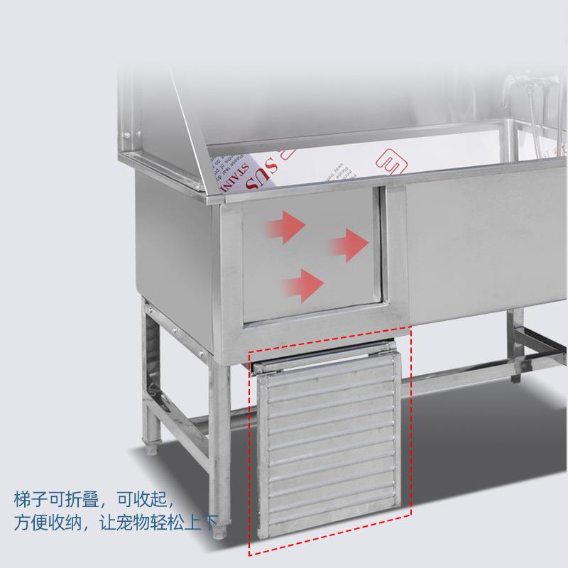 物澡池不锈钢洗狗洗池狗不锈钢洗狗宠物浴大盆池宠物店小型犬宠浴