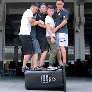 垃圾桶4户外环巨厚车ZUD20L带盖两轮子加厚挂卫宽口街道分类大垃