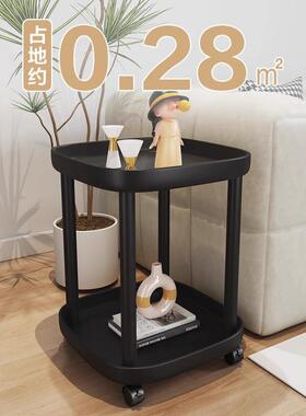 网几床红床边桌沙发边置物架迷你小茶几现代简QPR柜约卧室头推车
