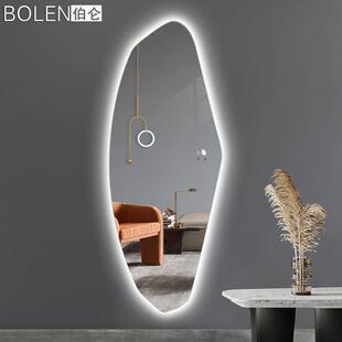 BOLEN网创意家用le红dDFZ装饰店镜异形壁挂墙镜穿衣子全身服装试
