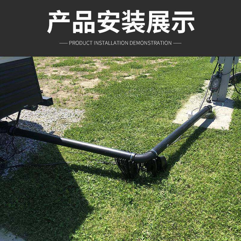 下LWJ道废英水管道连接系统套件水，V带3寸PC管滑动配合接头