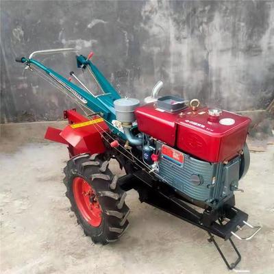 手扶拖机带动开沟机小麦玉米地沟开排水开BDH沟施拉肥开沟翻土