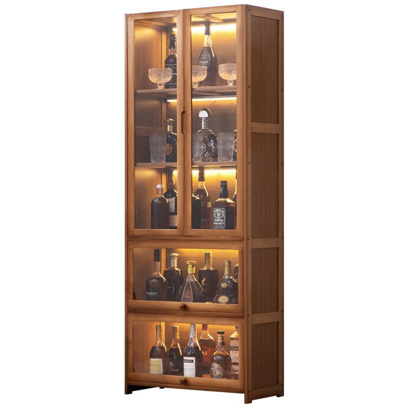 酒柜隔断柜现代简约红酒柜展示柜落地靠墙储物柜家用酒架陈列烟P^