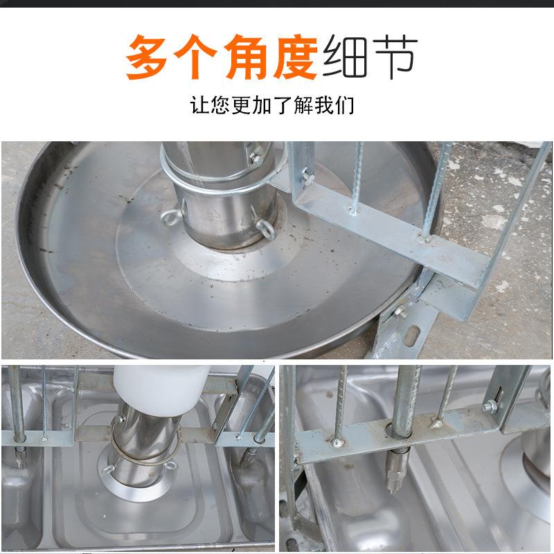 猪用自FLV动猪料槽育肥母猪自由食采料槽大猪自动湿干食槽自由猪