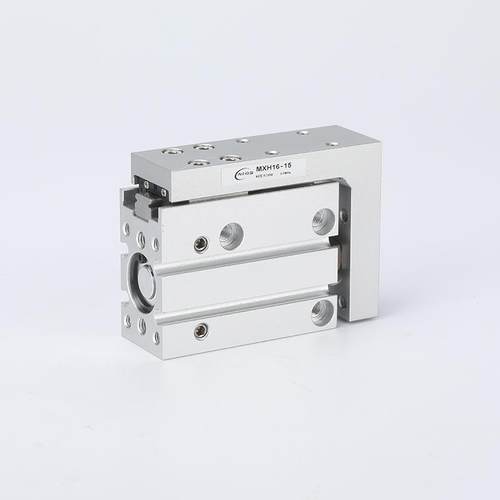 滑台气缸MX2H6/10/16/20-5-100-15-0-25LKE5-30-3-4精密滑台气缸