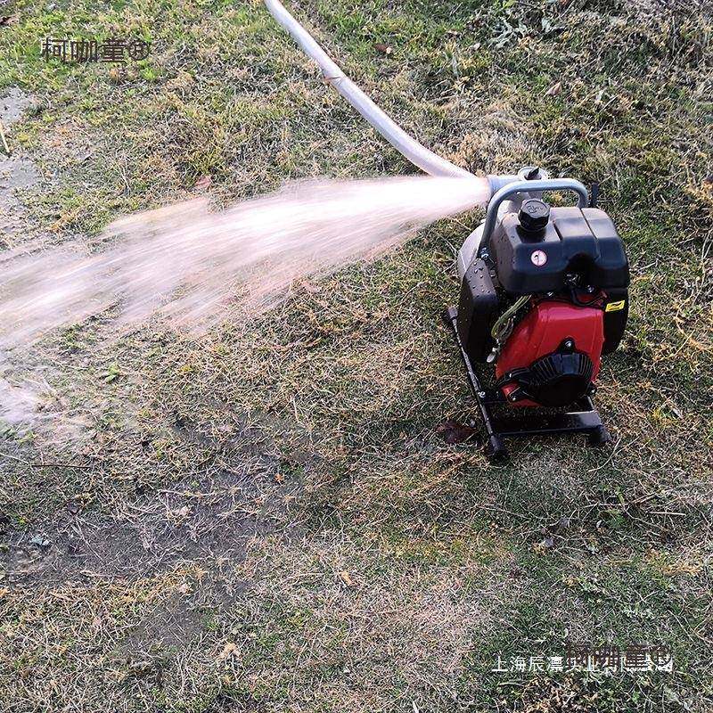 用小型水油泵抽水机家用YYY农1寸1.寸汽微型5四冲程灌溉浇地自麦