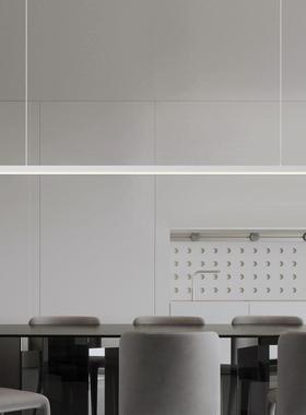 l简ed条吊灯餐桌灯高端办公室岛长台tb-75204灯一极字型现代简约