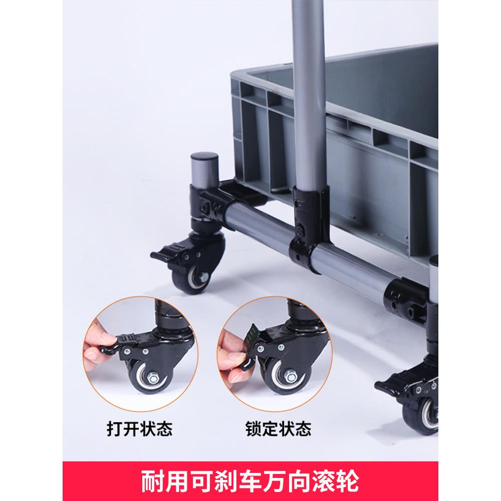 不钢架落地式拖把架收纳架锈可架移动放扫拖帚把TBJ-001沥水置物