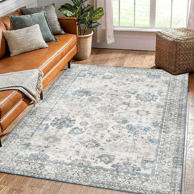 美式波斯土耳其复古地毯民族风TPE波西米亚客厅防滑地毯地垫,居家布艺,地毯,淘宝优惠券,粉丝福利购,淘宝优惠卷