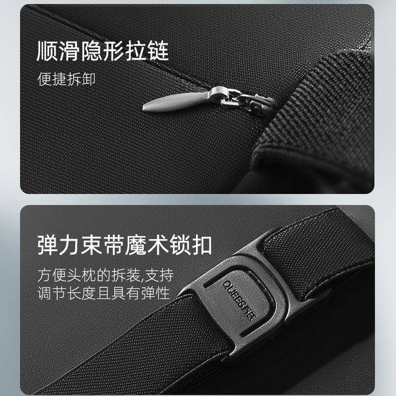 氏汽靠13535车腰座垫护腰车载座椅靠垫办公腰垫棉记忆头乔枕护颈
