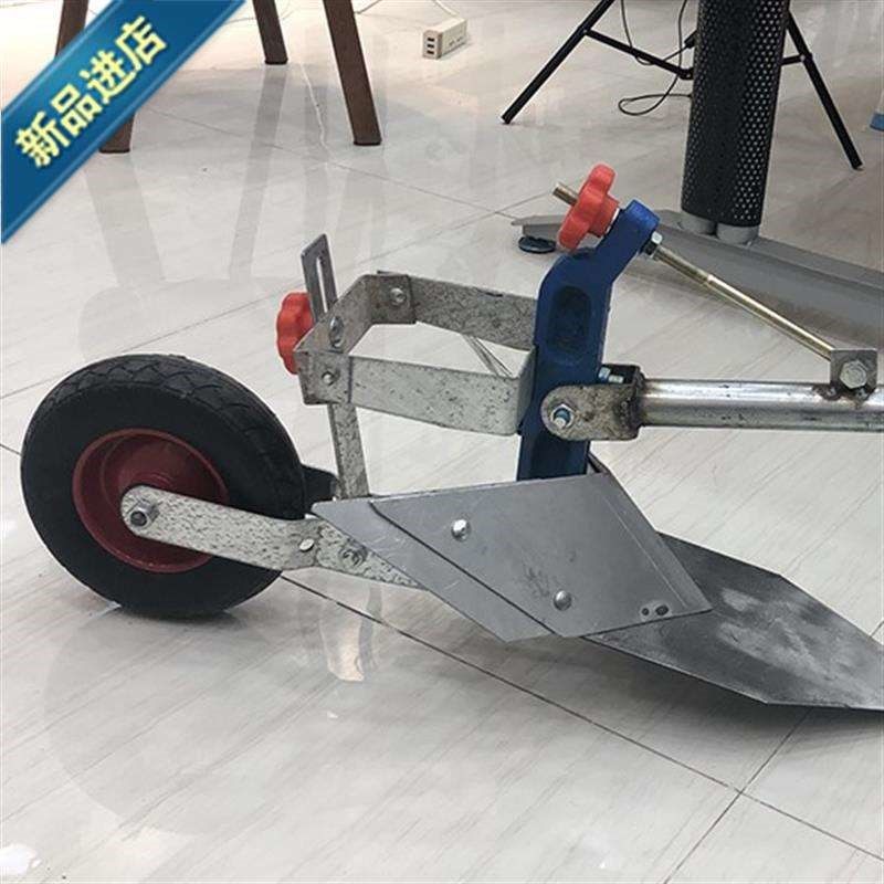 1新j品单e人机拉犁 r耕地除能地锄草割草手 多功耕开荒农用单人