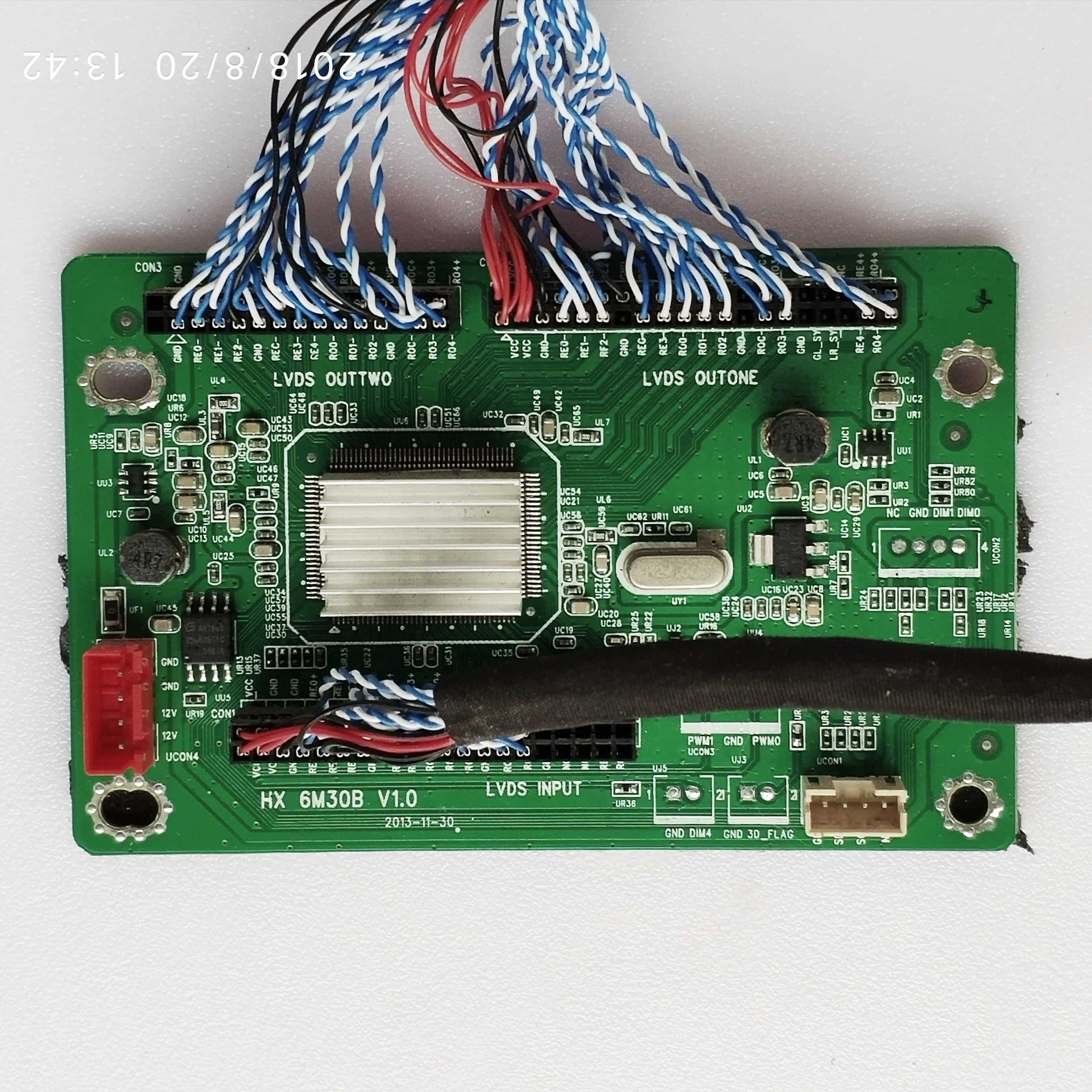 液晶电视 转换板 HX 6M30B V1.0  转接 屏线