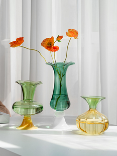 彩色灯笼芬顿风格玻璃玻璃客厅餐桌软装酒店电视柜台顶部装饰玻璃