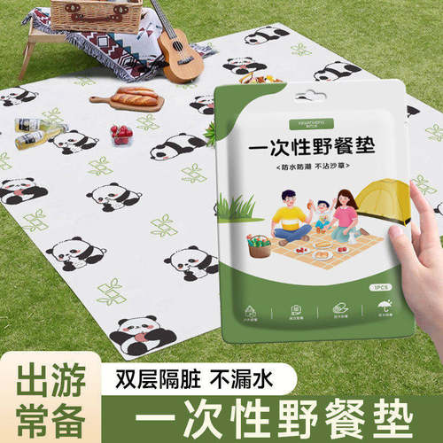 一次性加厚防水防潮野餐垫便携