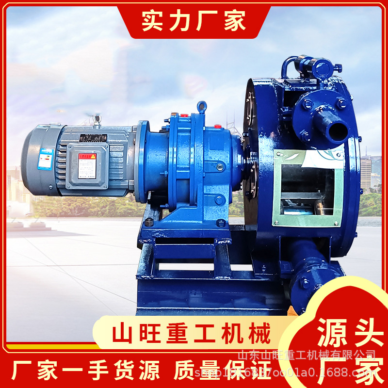 双管大吸力蠕动泵挤压式工业软管泵大流量排污水泵粘稠液体输送泵