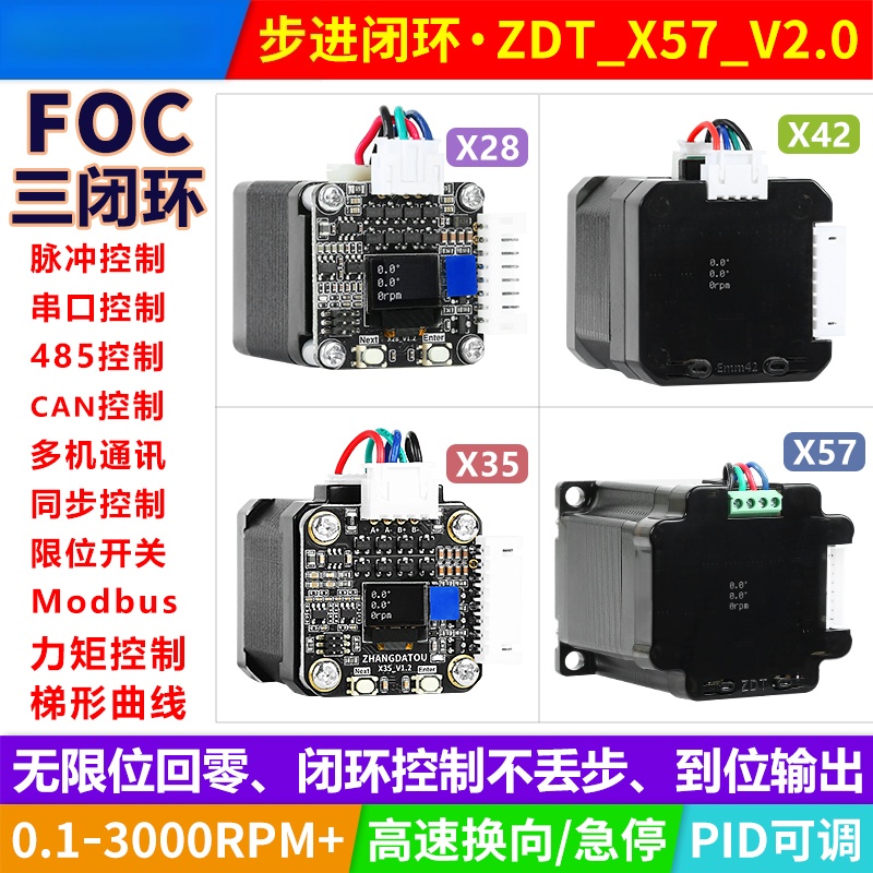 42步进闭环电机替换A4988TMC2209