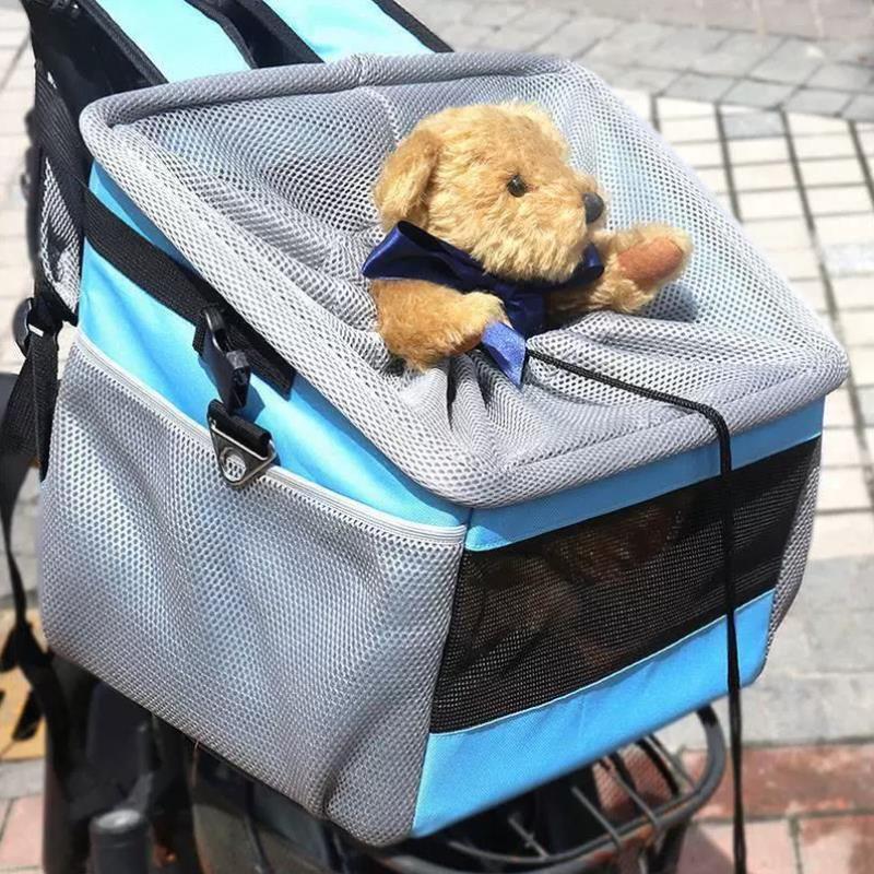 电动车狗狗座椅宠物坐电瓶车神器猫咪外出车载窝汽车自行车狗笼子