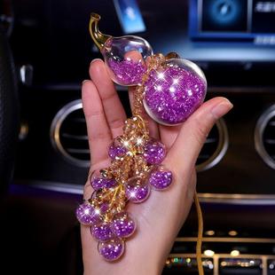 高档挂饰女神车内车载女汽车车上装 水晶葫芦挂件汽车2024新款 饰品